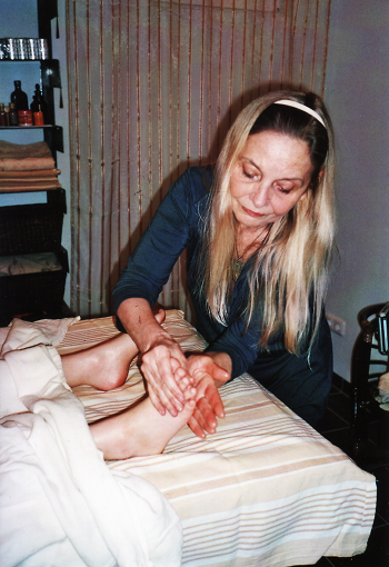 Ayurvedische Fußmassage